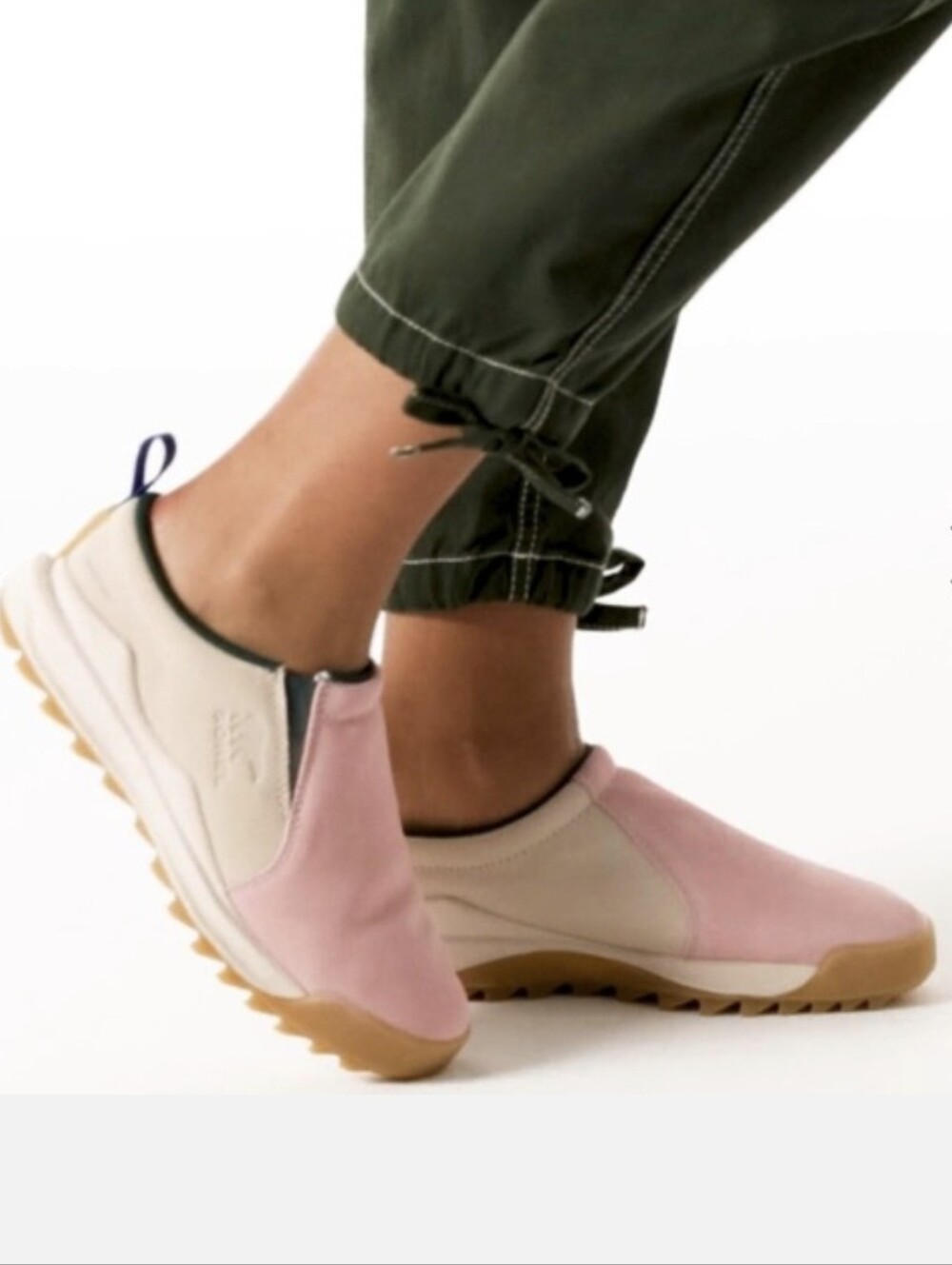 Sorel Ona RMX Moc Shoes Mule Sneakers Women's Sz 10 Pink/Natural Waterproof